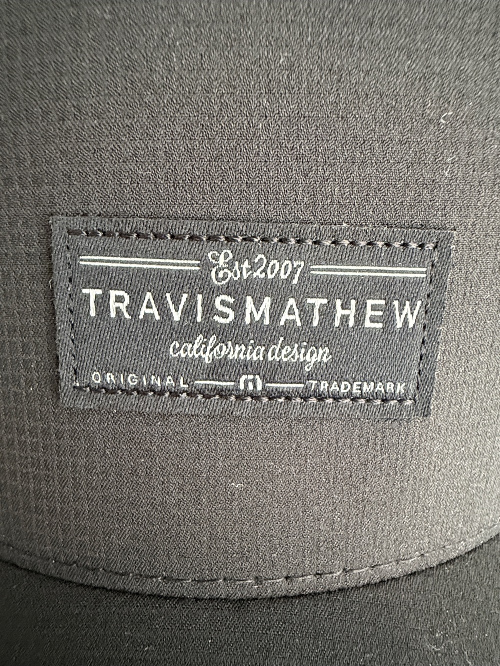 Travis Mathew Wanderlust SnapBack Hat - Black - Picture 9 of 9